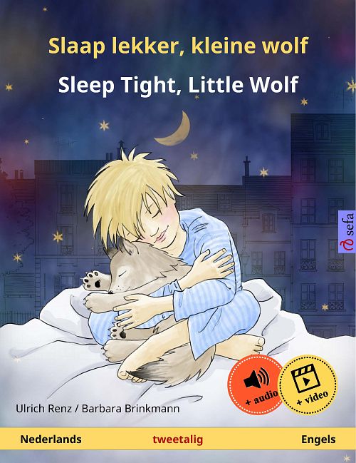 Kaft van het boek “Slaap lekker, kleine wolf